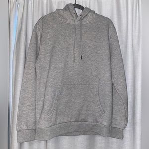 Gray Hooded Sweatshirt